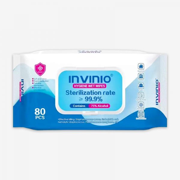 Alcohol Wipes (75%, 80pcs)