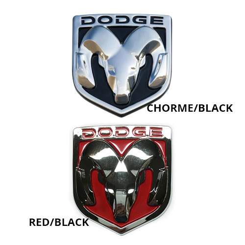 DODGE HEAD Emblem (TEXT)